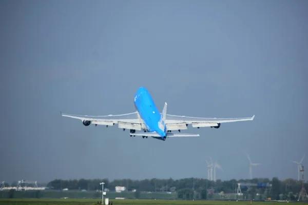 Amsterdam, Holandia - 6 maja 2017: Ph-Bfe Boeing 747 — Zdjęcie stockowe