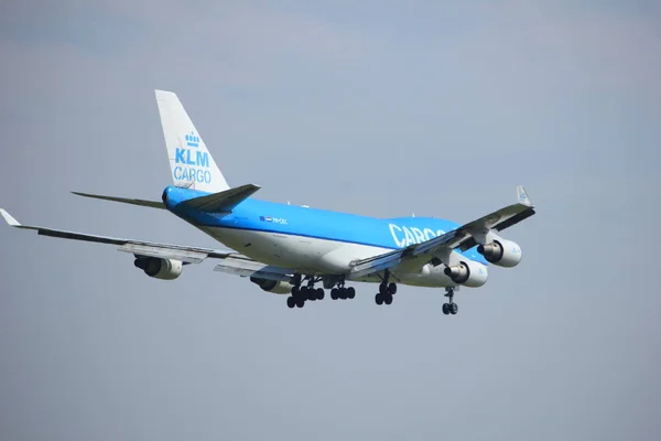 Άμστερνταμ, Ολλανδία, 21η Ιουλίου 2016: Ph-Ckc Klm φορτίου Boeing 747 — Φωτογραφία Αρχείου