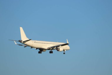 Amsterdam, Hollanda - 29 Haziran 2019: Ei-Ggb Stobart Air Embraer Erj-195