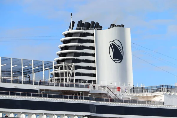 Velsen, Niederlande - 7. Juli 2019: ms nieuw statendam — Stockfoto