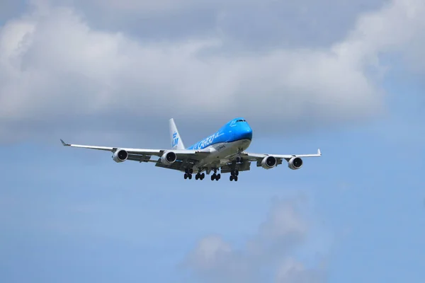 Amsterdam, Nederland-21 juli 2019: pH-Ckb KLM Royal Dutch Airlines Boeing 747-400F — Stockfoto