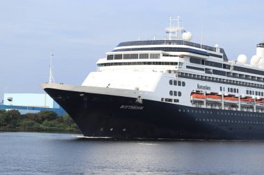 Velsen, Hollanda - 4 Ağustos 2019: Bayan Rotterdam