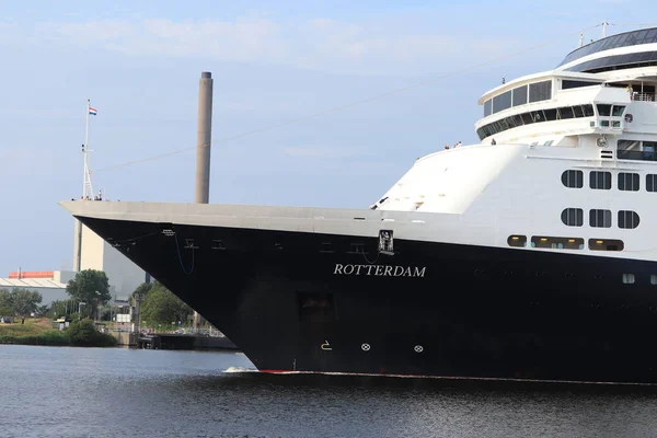 Velsen, Holanda - 4 de agosto de 2019: MS Rotterdam — Fotografia de Stock