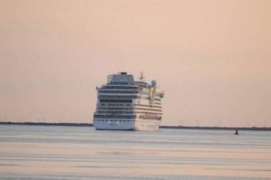 IJmuiden, Hollanda-25 Mayıs, 2019: Aida Bella