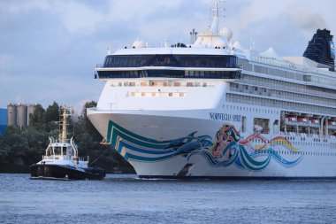 Velsen, Hollanda - 5 Ağustos 2019: Norveç Ruhu