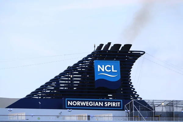 Velsen, Holanda - 5 de agosto de 2019: Norwegian Spirit — Fotografia de Stock