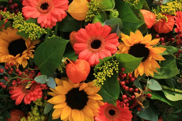 Autumn wedding flowers — Stock Photo, Image