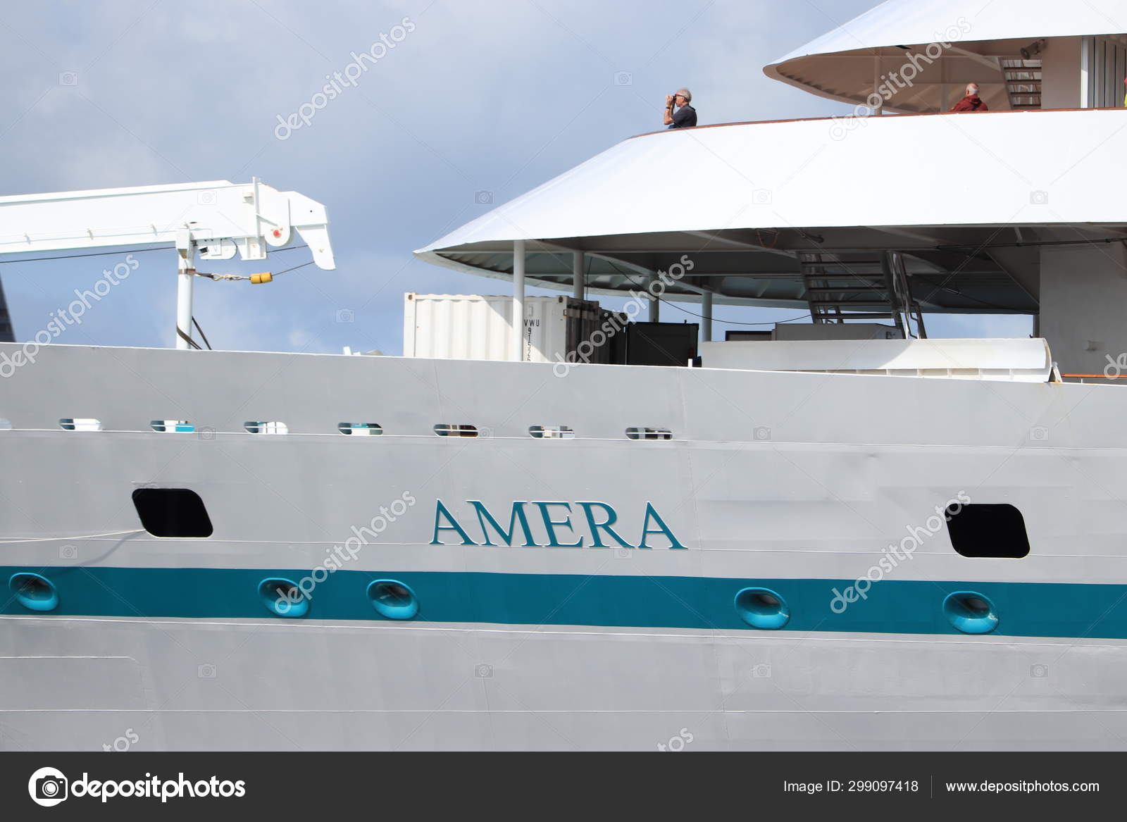 Velsen The Netherlands August th 19 Ms Amera Phoenix Reisen Stock Editorial Photo C Portosabbia