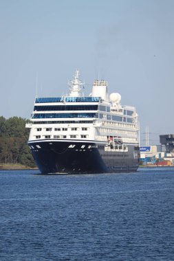 Velsen, Hollanda 24 Ağustos 2019: Azamara Yolculuğu