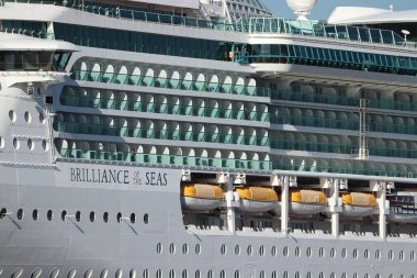 Velsen, Hollanda - 3 Temmuz 2018: Denizlerin Parlaklığı