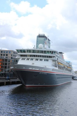 Amsterdam, Hollanda - 27 Nisan 2017: Balmoral Fred Olsen