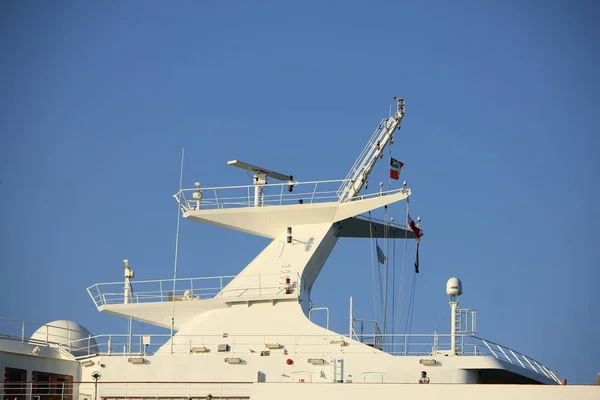 Velsen, Nederland - Oktober, 15e 2017: Columbus cruiseschip, detail — Stockfoto