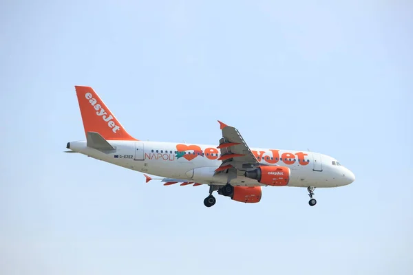 Amsterdam, Hollanda - 31 Mart 2017: G-Ezez arası easyjet Airbus — Stok fotoğraf