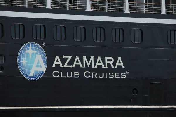 Velsen, Países Bajos - 20 de junio de 2017: Azamara Journey - Azamara Club Cruises — Foto de Stock