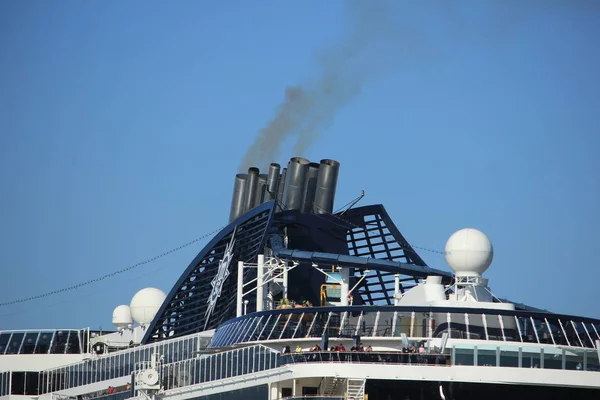 Velsen, The Netherlands - september 23rd, 2017: MSC Preziosa — Stock Photo, Image