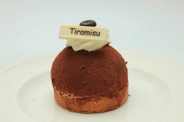 Mousse au chocolat Tiramisu confiserie — Photo