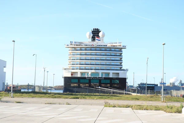 Ijmuiden Netherlands June 22Nd 2020 Nieuw Statendam Moored Felison Terminal — Stock Photo, Image