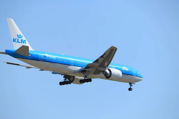 Amszterdam Hollandia 2020 Augusztus Bqb Klm Royal Dutch Airlines Boeing — Stock Fotó