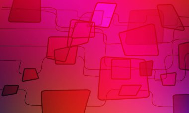 Minimal kapak tasarımı. Renkli bir arkaplan. Retro geometrik desenler. Soyut vektör illüstrasyonu.