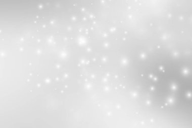 Sihir etkisi ile arka plan. Beyaz renklerde bulanık ufuk ışık