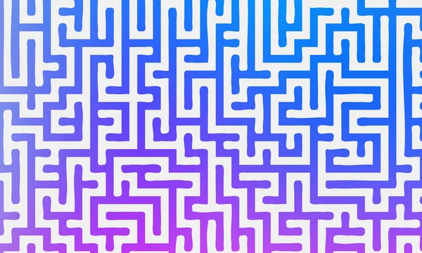 Fond Abstrait Avec Labyrinthe Coloré Dégradé Illustration Vectorielle — Image vectorielle