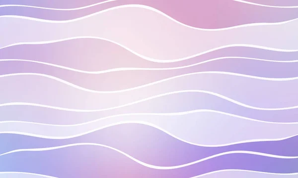 Pastel Vector Color Abstracto Doodle Fondo Ola Patrón Elegante Con — Vector de stock