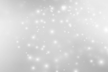 Sihir etkisi ile arka plan. Beyaz renklerde bulanık ufuk ışık