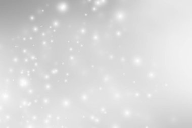 Sihir etkisi ile arka plan. Beyaz renklerde bulanık ufuk ışık