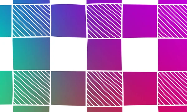 Abstrakte Quadratische Vektorfarbverlauf Hintergrund Illustration — Stockvektor