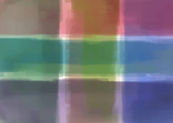 色ミックスの抽象的な水彩画の背景 ベクトル イラスト 色の混合物 水の色のスプレーでストリップ — ストックベクタ