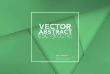Malzeme tasarımı yeşil renk. Arka plan. Vektör çizim