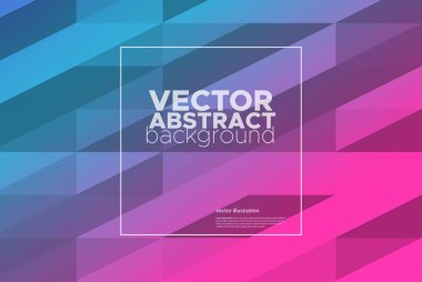 Üçgen arka plan, tasarım vektör. Basit tarzı illüstrasyon.