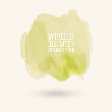 Beyaz arkaplanda soyut suluboya.