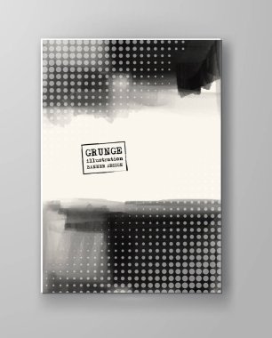 Soyut Rorchar arka plan.