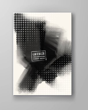 Soyut Rorchar arka plan.