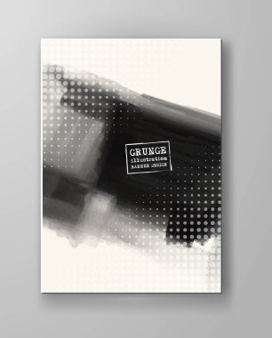 Soyut Rorchar arka plan.