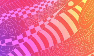 Pastel renk vektör soyut doodle arka plan.