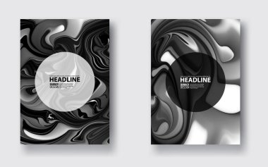 Soyut mürekkep arka plan. Mermer stili.