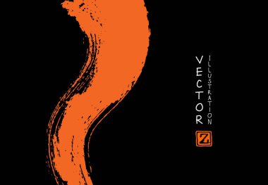 Soyut renk mürekkemi olan afişler. eps10 vektör illüstrasyon