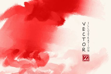 Soyut mürekkep arka plan. Soyut vektör illüstrasyon. eps 10