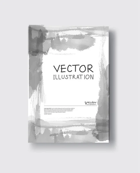 Zwart abstract ontwerp. Abstracte vector illustratie. eps10 — Stockvector