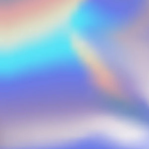 Fond abstrait holographique en pastel, design couleur néon . — Image vectorielle