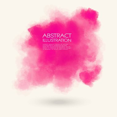 Kırmızı su rengi sıçraması. yumuşak soyut arka plan.