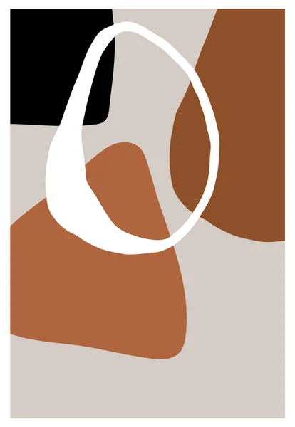 現代アートデザイン ポスターデザイン 幾何学だ 最小限の作品 現代的な装飾のためのウェブ ブランディング パターン テクスチャベクトルイラスト — ストックベクタ