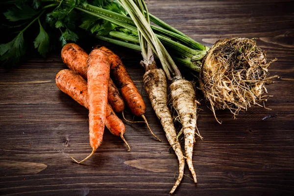 Verduras Para Cena Fondo Cerca —  Fotos de Stock