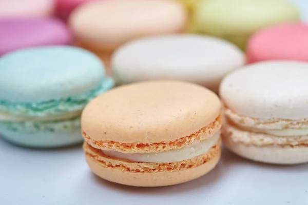 Macaroons saborosos coloridos — Fotografia de Stock