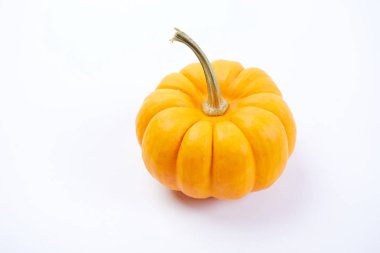 Taze kabak izole üzerinde beyaz arka plan, yakın çekim 