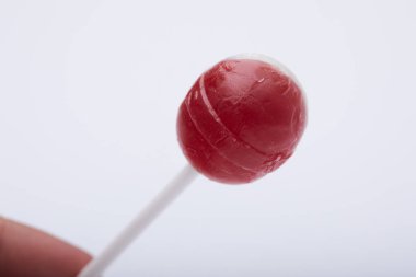 tatlı meyve lolipop candy, yakın çekim 