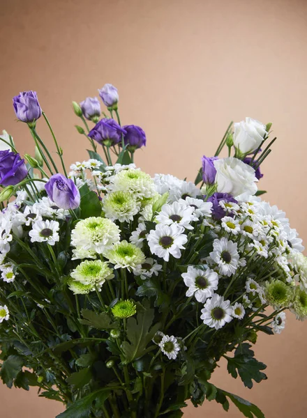 Vackra Blommor Bukett Alla Hjärtans Dag Koncept — Stockfoto