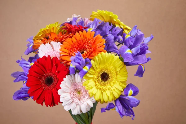 Belo Buquê Flores Frescas Conceito Dia Dos Namorados — Fotografia de Stock